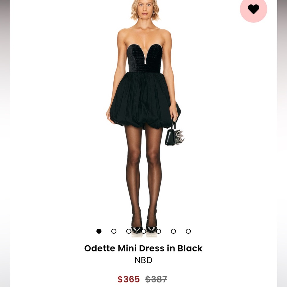 Odette Mini Dress in Black
NBD black dress
